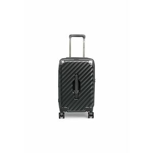 Troler mediu extensibil Trunk - policarbonat - 67x39x32 cm - bagaj de cala - cifru TSA - 4 roti cu suspensii - negru - 79 cm imagine