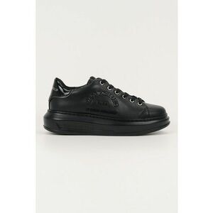 Pantofi sport de piele cu logo - Negru imagine