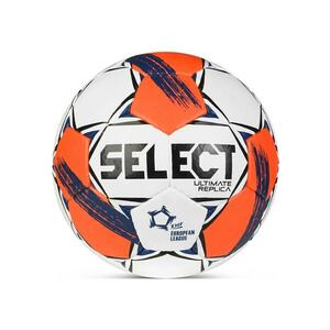 Minge handbal Ultimate European League Replica 3 V25 EHF - alb/portocaliu - marimea imagine