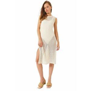 Rochie dama - Poliester - Bej - imagine