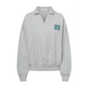 Bluza dama half-zip Gri Kayci - Gri imagine