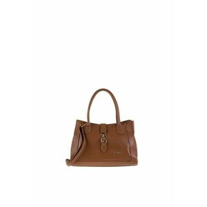 Geanta din piele cu bareta detasabila de umar Althea - Maro imagine