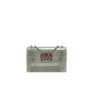 Geanta crossbody cu lant False - Violet/Argintiu imagine