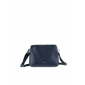 Geanta crossbody de piele Aralia - Bleumarin imagine