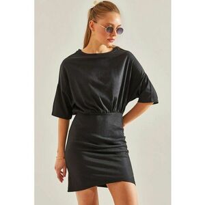 Rochie mini - HiCCUP - Comfort Fit - jerseu - negru imagine