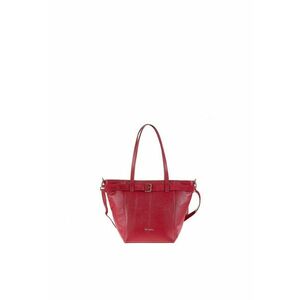 Geanta shopper din piele cu bareta ajustabila Celeste Elite - Rosu imagine