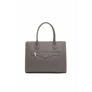 Geanta shopper din piele ecologica Erisma - Gri imagine