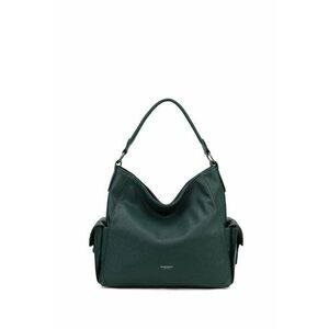 Geanta hobo din piele ecologica Eloria Ultra - Verde imagine