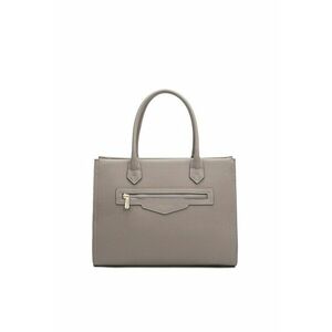 Geanta shopper din piele ecologica Erisma - Maro taupe imagine