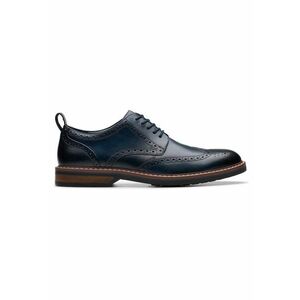 Pantofi barbatesti - 304163593 - piele naturala - albastru - imagine