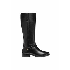 Cizme de calarie dama piele naturala - negru - imagine
