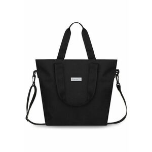 Geanta dama umar - Neagra - Shopper - Dimensiuni 35x34x17 cm - ZG740 imagine