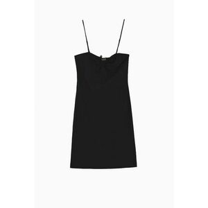 Rochie mini regular fit - Negru imagine