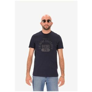 Tricou cu imprimeu logo - Albastru imagine
