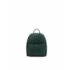 Rucsac de piele ecologica - Verde inchis imagine
