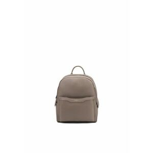 Rucsac de piele ecologica - Maro taupe imagine