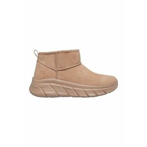 Ghete din piele intoarsa ecologica Bobs B Flex HI - Maro nisip imagine