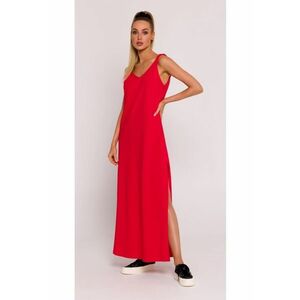 Rochie maxi cu decolteu adanc la spate - imagine