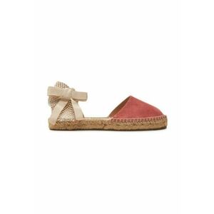 Mocasini dama - piele naturala - rosu - 41 - imagine