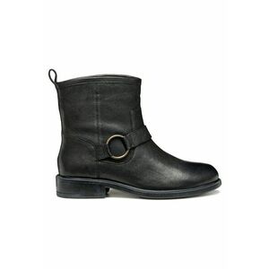 Botine dama 305319401 - Piele naturala - Negru - imagine
