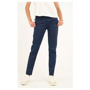 - Pantaloni lung dama ( DARK BLUE - Albastru imagine