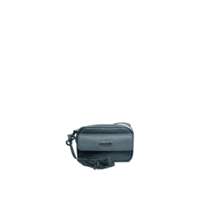 Geanta dama piele - Thea - gri - 30x9x13 cm imagine