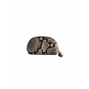Portfard piele - Sun - sarpe grej - 12 x 5 x 8 cm imagine