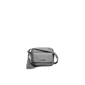 Geanta dama piele - Lucy - gri deschis - 22x10x17 cm imagine