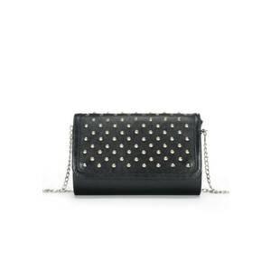 Geanta dama piele - Plic Laura 41 B cu tinte negru - 30x8x20 cm imagine