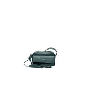 Geanta dama piele - Thea - verde - 30x9x13 cm imagine