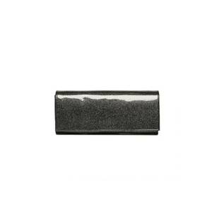 Geanta dama piele - Plic Rama - lac negru cu sclipici auriu - 30x4x13 cm imagine