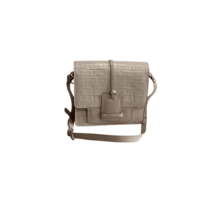 Geanta dama piele - Diva - crem - 26x8x26 cm imagine
