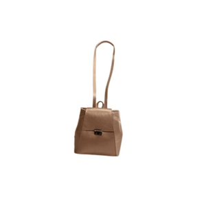 Geanta dama piele - Aamina mica - roz gold - 27x12x27 cm imagine