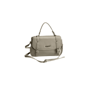 Geanta dama piele - Elena - bej - 30x10x22 cm imagine
