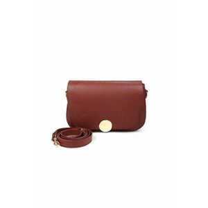 Geanta dama piele - Cara - bordo - 29 x 9 x 19 cm imagine