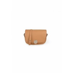 Geanta dama piele - Cara - coniac - 29 x 9 x 19 cm imagine