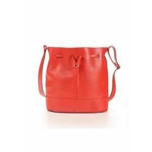 Geanta dama piele - Saculet mic - rosu - 30x12x30 cm imagine