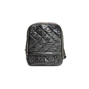 Rucsac dama piele - 2 - negru matlasat - 28 x 15 x 28 cm imagine