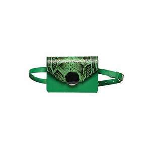 Geanta dama piele - Cora - verde - 22x10x15 cm imagine
