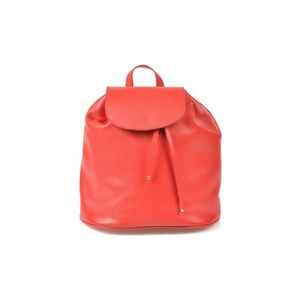 Geanta dama piele - Rucsac 4 mic - rosu - 31x15x31 cm imagine
