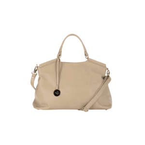 Geanta dama piele - Laura 63 B - bej - 44x19x32 cm imagine