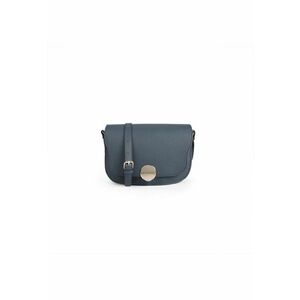Geanta dama piele - Cara - 29 x 9 x 19 - Albastru imagine