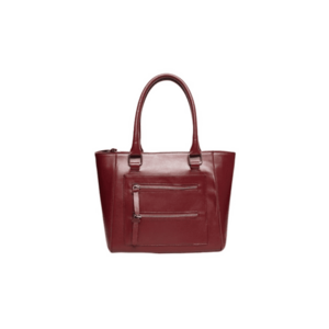 Geanta dama piele - Isla - 25x9x24 - Visiniu imagine