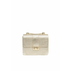 Geanta dama piele - Divya - 19x6x16 - Auriu imagine