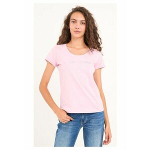 - Tricou dama cu maneca scurta ( Material: Bumbac - CORSAGE - Roz imagine