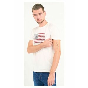 - Tricou barbat cu maneca scurta si imprimeu( Snow White - Material: Bumbac imagine