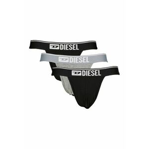 Set de chiloti cu cochilie de protectie si talie elastica - 3 perechi - Negru/Gri melange imagine