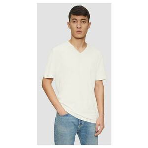 Tricou barbati cu anchior - Regular fit - din bumbac - Verde imagine