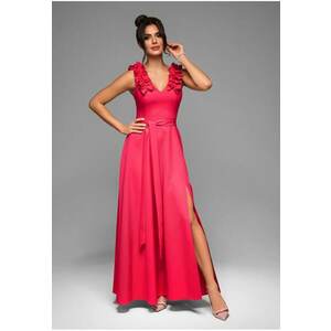 Rochie de seara Maxi LACRICA LA-OM-DLR021 - Rosu imagine
