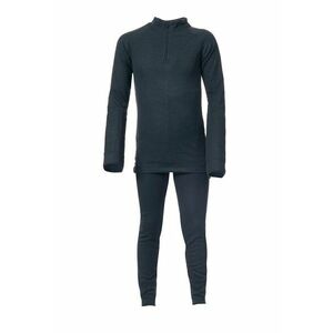 Set termic de bluza si pantaloni unisex Unite360 - Negru imagine